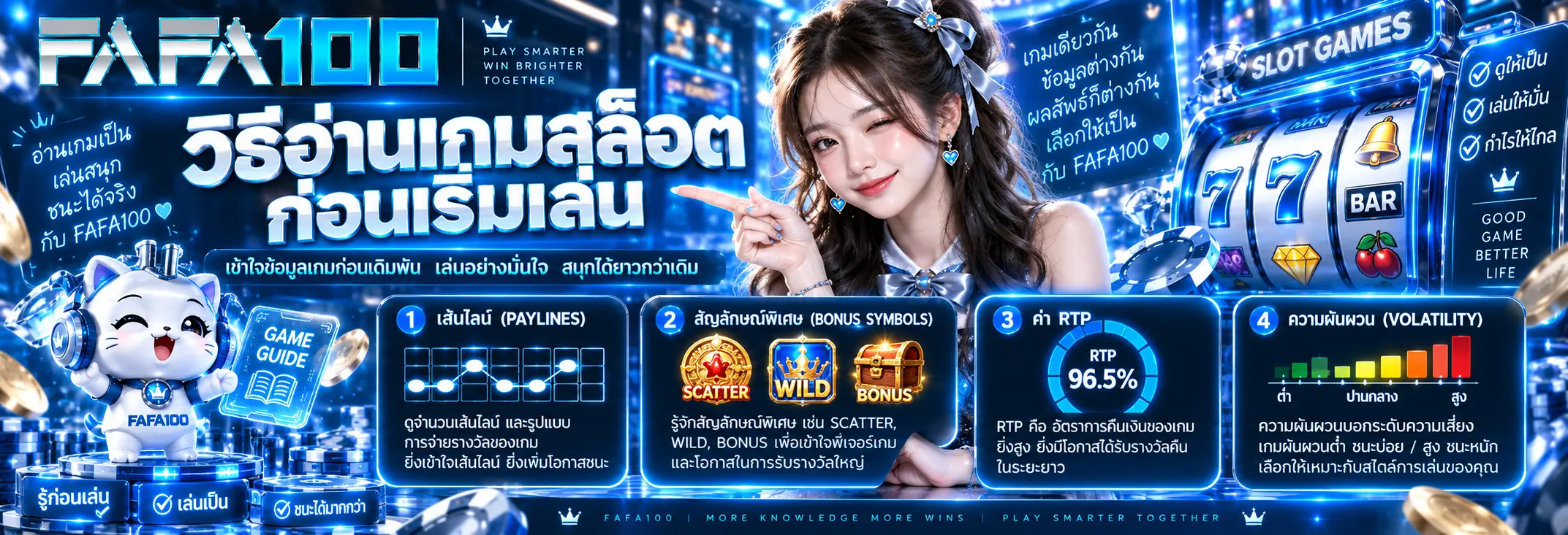 วิธีอ่านเกมสล็อตก่อนเริ่มเล่น
